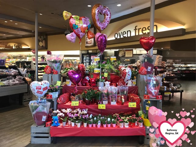 Are you in love with these Valentines Day displays?